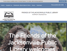 Tablet Screenshot of fjpl.org